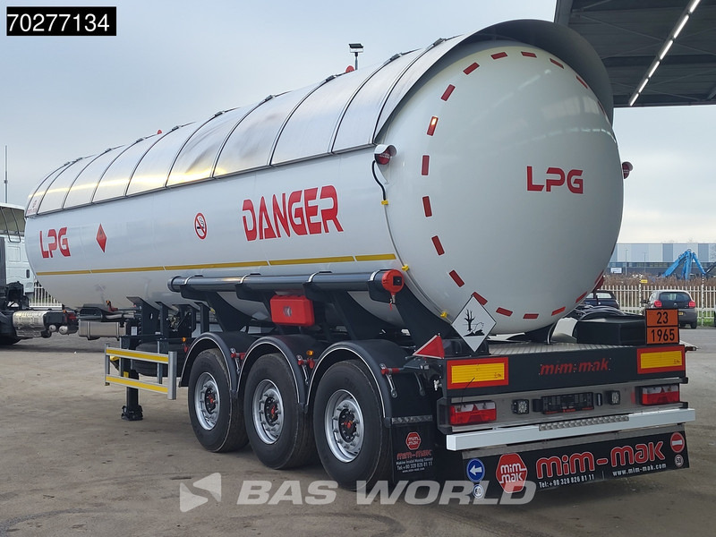Mim-Mak LPG TRANSPORT TANK 3 axles NEW 48m3 Liftachse Gas ADR - Tankauflieger: das Bild 2 Mim-Mak LPG TRANSPORT TANK 3 axles NEW 48m3 Liftachse Gas ADR - Tankauflieger: das Bild 2