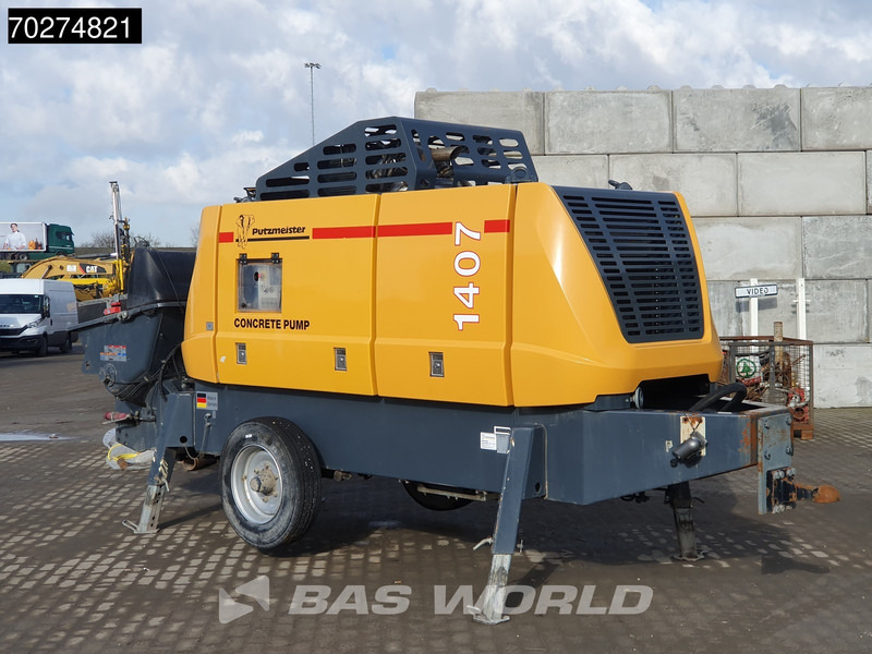 Putzmeister BSA 1407 D5 CONCRETE PUMP - Betontechnik: das Bild 5 Putzmeister BSA 1407 D5 CONCRETE PUMP - Betontechnik: das Bild 5