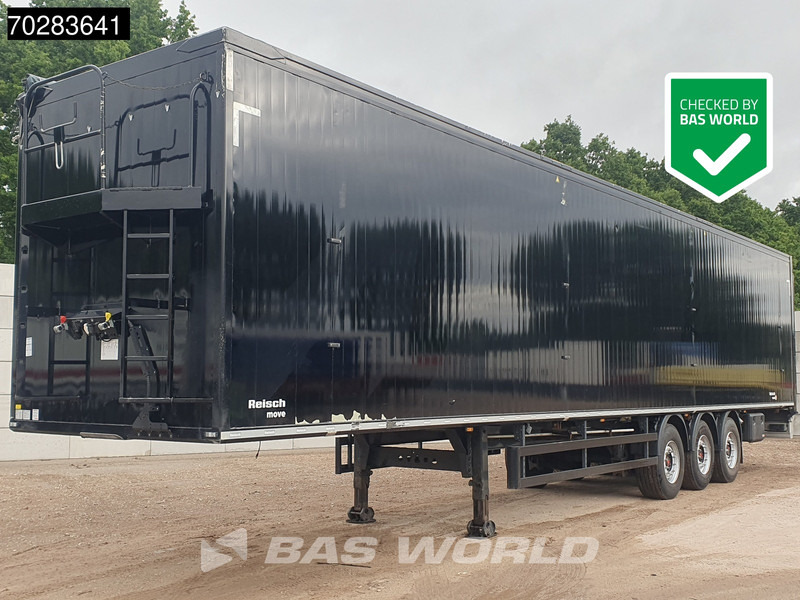 Schubboden Auflieger Reisch RSBS-3-15 3 axles LANG-LKW 10mm Lift Axle Very good condition: das Bild 1