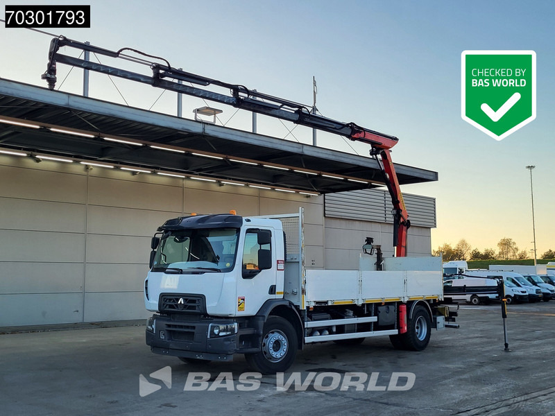 Renault C 280 4X2 Palfinger PK 12002 Kran Crane Steelsuspension Automatic Euro 6 - Pritsche LKW, Autokran: das Bild 1 Renault C 280 4X2 Palfinger PK 12002 Kran Crane Steelsuspension Automatic Euro 6 - Pritsche LKW, Autokran: das Bild 1