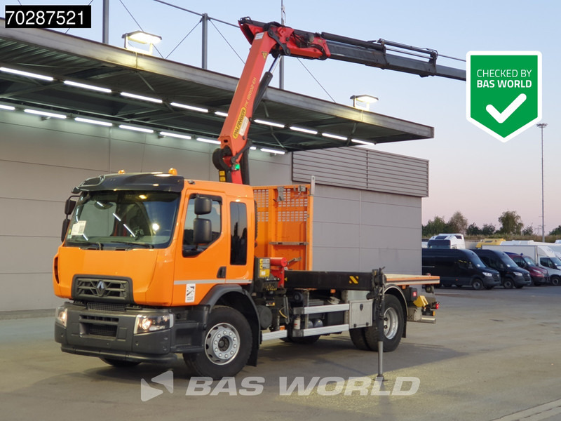 Renault C 320 4X2 Palfinger PK 18002 EH Crane Optibrake Automatic Euro 6 - Pritsche LKW, Autokran: das Bild 1 Renault C 320 4X2 Palfinger PK 18002 EH Crane Optibrake Automatic Euro 6 - Pritsche LKW, Autokran: das Bild 1