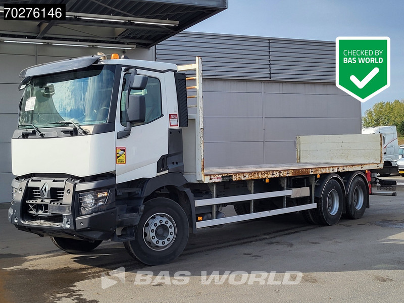 Renault C 380 6X4 7500mm platform Automatic Retarder Euro 6 - Pritsche LKW: das Bild 1 Renault C 380 6X4 7500mm platform Automatic Retarder Euro 6 - Pritsche LKW: das Bild 1