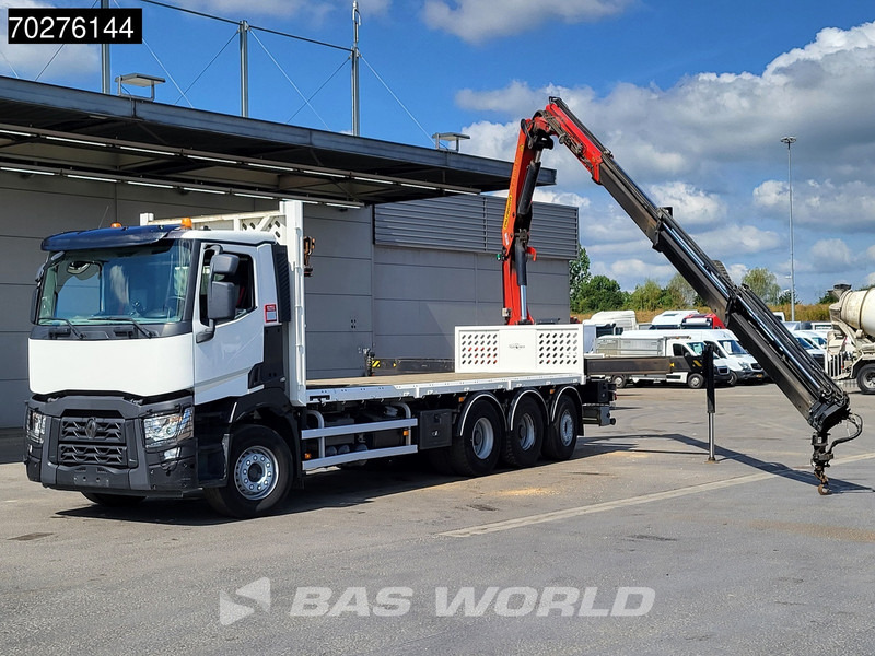 Renault C 380 8X4 Palfinger PK 23001 EH Remote Lift+Lenkachse Euro 6 - Pritsche LKW, Autokran: das Bild 3 Renault C 380 8X4 Palfinger PK 23001 EH Remote Lift+Lenkachse Euro 6 - Pritsche LKW, Autokran: das Bild 3