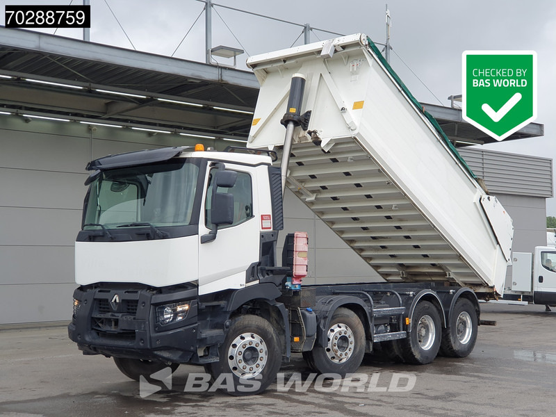 Renault C 430 8X4 18m3 Aluminium Tipper Big-Axle Steelsuspension Automatic Euro 6 - Kipper: das Bild 1 Renault C 430 8X4 18m3 Aluminium Tipper Big-Axle Steelsuspension Automatic Euro 6 - Kipper: das Bild 1