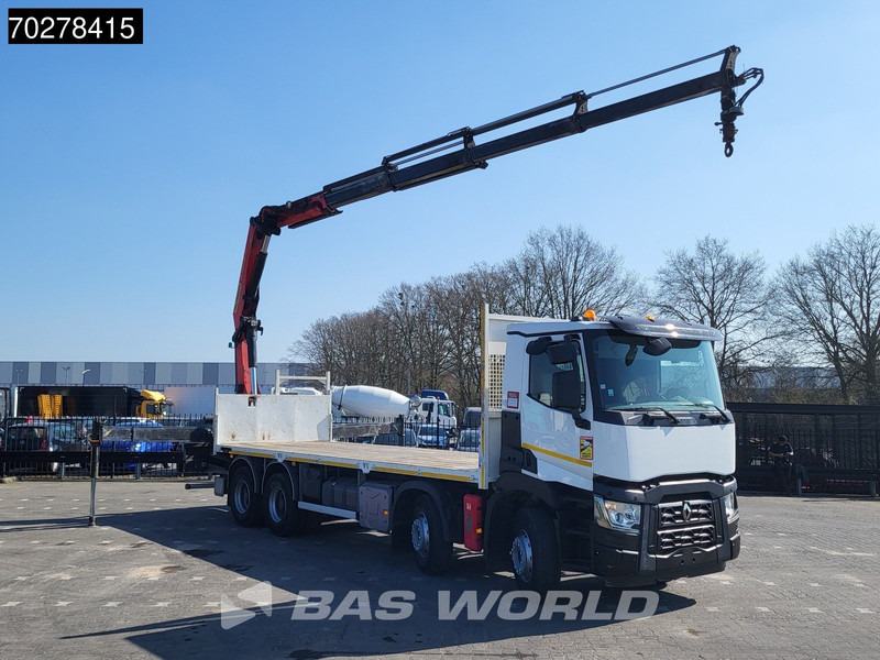 Renault C 430 8X4 Palfinger 22002 EH kran Crane Big-Axle steel suspension Euro 6 - Pritsche LKW, Autokran: das Bild 3 Renault C 430 8X4 Palfinger 22002 EH kran Crane Big-Axle steel suspension Euro 6 - Pritsche LKW, Autokran: das Bild 3