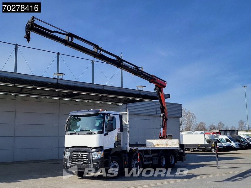 Renault C 430 8X4 Palfinger PK33002EH Kran Crane Big Axle Euro 6 - Pritsche LKW, Autokran: das Bild 3 Renault C 430 8X4 Palfinger PK33002EH Kran Crane Big Axle Euro 6 - Pritsche LKW, Autokran: das Bild 3