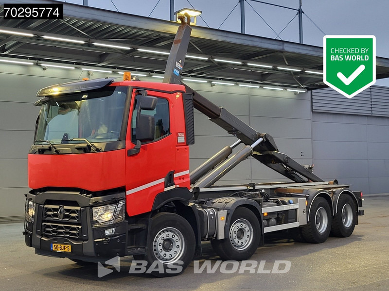 Renault C 430 C 8X4 VDL S-30-6600 Hooklift Big-Axle Euro 6 - Abrollkipper: das Bild 1 Renault C 430 C 8X4 VDL S-30-6600 Hooklift Big-Axle Euro 6 - Abrollkipper: das Bild 1