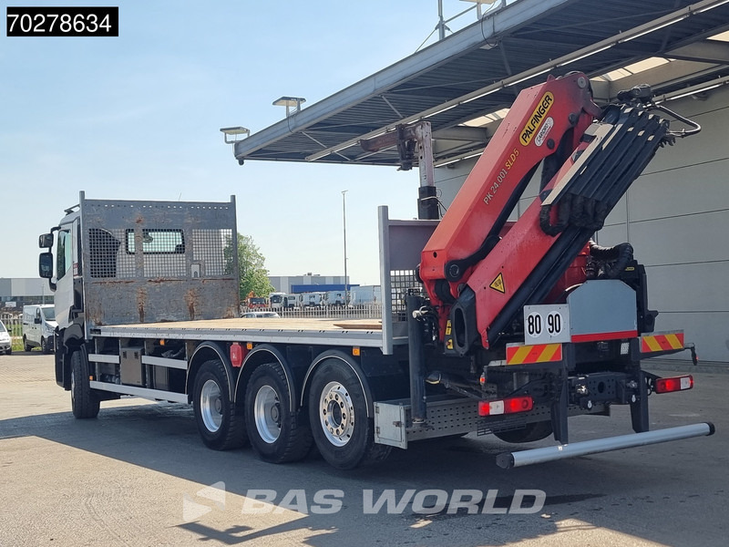 Pritsche LKW, Autokran Renault C 480 8X4 Palfinger 24.001 SLD5 Kran Crane Lift-Lenkachse Euro 6: das Bild 14