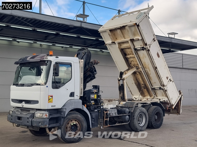 Renault Kerax 360 6X4 Hiab 144 B-2 Hiduo Kran Manual Big-Axle Steelsuspension Euro 3 - Kipper, Autokran: das Bild 5 Renault Kerax 360 6X4 Hiab 144 B-2 Hiduo Kran Manual Big-Axle Steelsuspension Euro 3 - Kipper, Autokran: das Bild 5