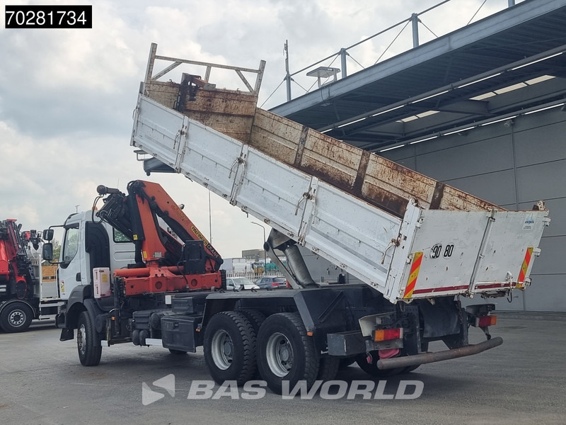 Renault Kerax 370 6X4 Palfinger PK16502 Kran Crane Big-Axle Steel suspension Euro 4 - Kipper, Autokran: das Bild 2 Renault Kerax 370 6X4 Palfinger PK16502 Kran Crane Big-Axle Steel suspension Euro 4 - Kipper, Autokran: das Bild 2
