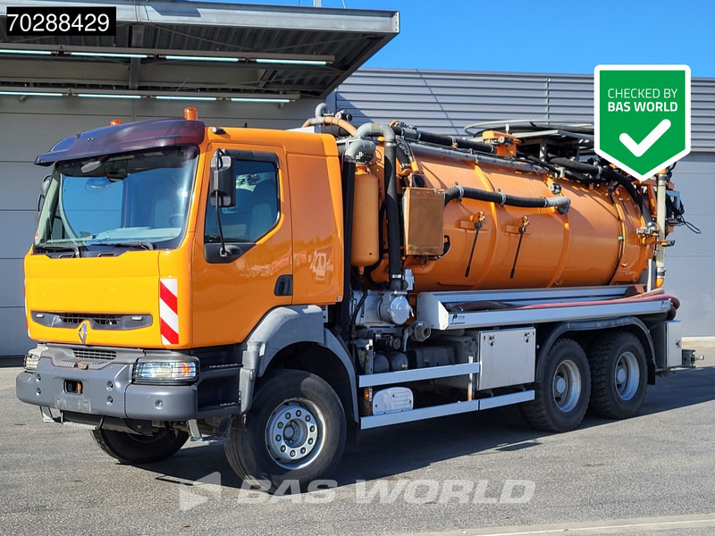 Saug-/ Spülfahrzeug Renault Kerax 400 6X4 13m3 Wolftechnik Saugbagger Manual Big-Axle Euro 3: das Bild 1