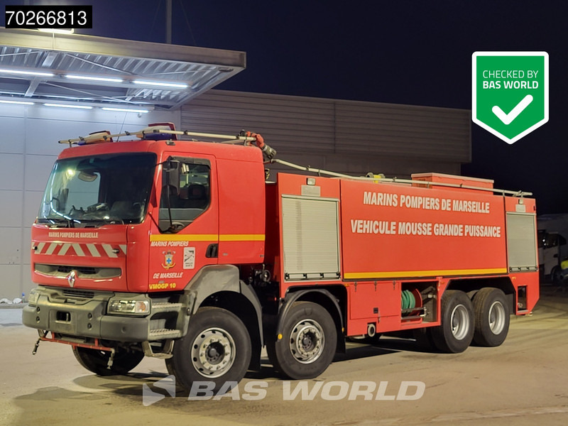 Renault Kerax 400 8X4 Feuerwehr Telma 12000L Manual Steelsuspension Euro 2 - Feuerwehrfahrzeug: das Bild 1 Renault Kerax 400 8X4 Feuerwehr Telma 12000L Manual Steelsuspension Euro 2 - Feuerwehrfahrzeug: das Bild 1