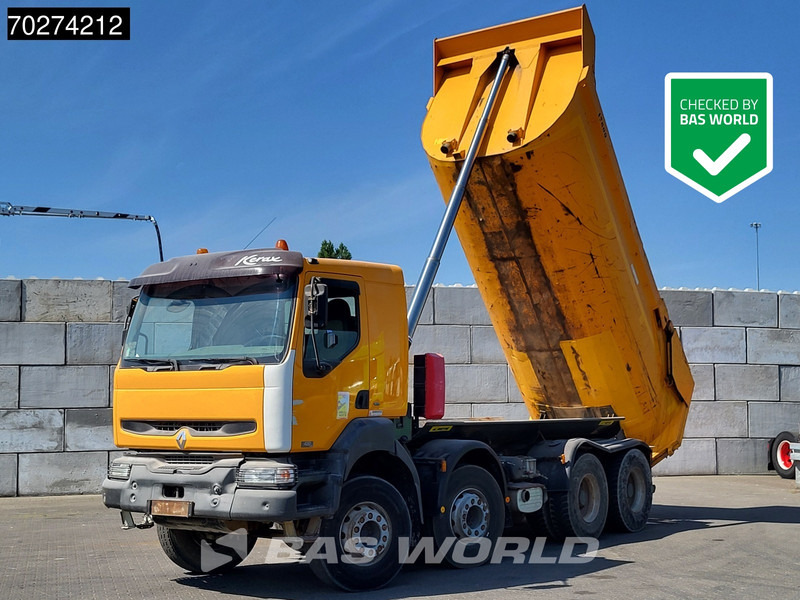 Renault Kerax 420 8X4 13m3 Marrel tipper Retarder Full Steel Manual Big-Axle Euro 3 - Kipper: das Bild 1 Renault Kerax 420 8X4 13m3 Marrel tipper Retarder Full Steel Manual Big-Axle Euro 3 - Kipper: das Bild 1