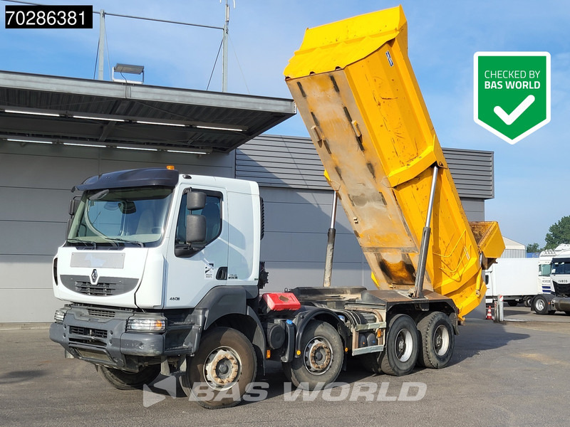 Renault Kerax 480 8X4 16m3 tipper Retarder Optibrake+ Big-Axle Steelsuspension Euro 5 - Kipper: das Bild 1 Renault Kerax 480 8X4 16m3 tipper Retarder Optibrake+ Big-Axle Steelsuspension Euro 5 - Kipper: das Bild 1