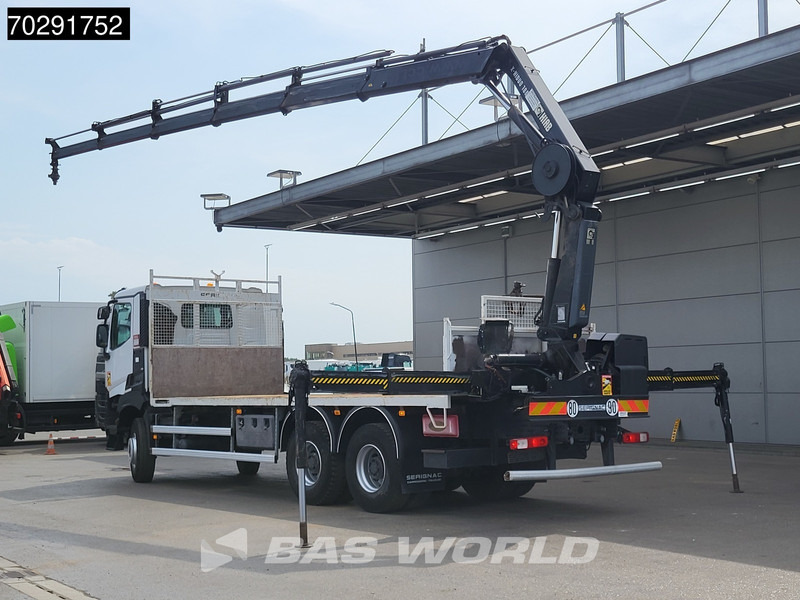 Renault Premium 380 6X4 HIAB X-HIDUO 188 E-5 Crane Steelsuspension Big-Axle Automatic Euro 6 - Pritsche LKW, Autokran: das Bild 2 Renault Premium 380 6X4 HIAB X-HIDUO 188 E-5 Crane Steelsuspension Big-Axle Automatic Euro 6 - Pritsche LKW, Autokran: das Bild 2