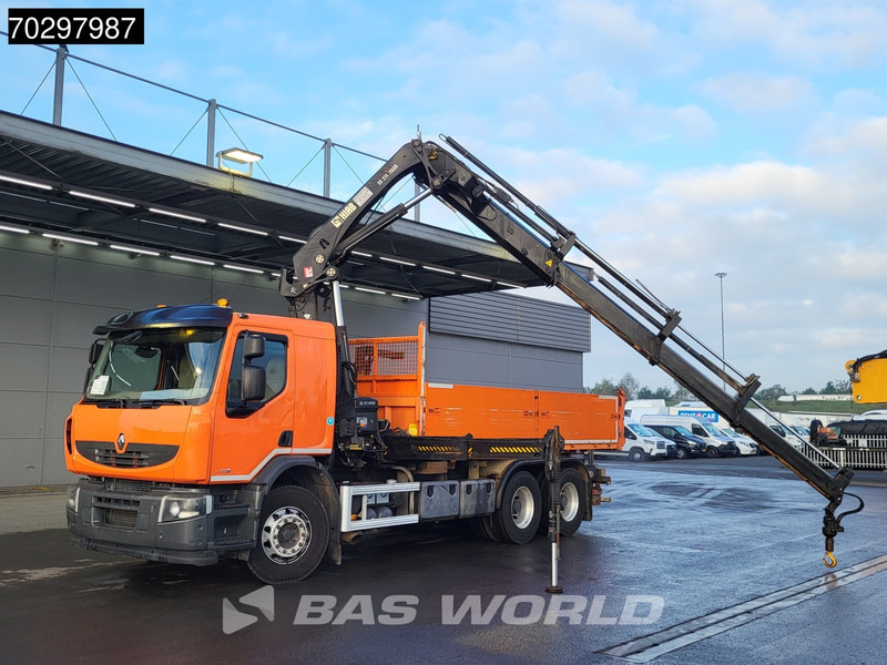 Renault Premium 430 Lander 6X4 HIAB 211 EP-4 Crane Kran Tipper Big-Axle Euro 5 - Kipper, Autokran: das Bild 5 Renault Premium 430 Lander 6X4 HIAB 211 EP-4 Crane Kran Tipper Big-Axle Euro 5 - Kipper, Autokran: das Bild 5