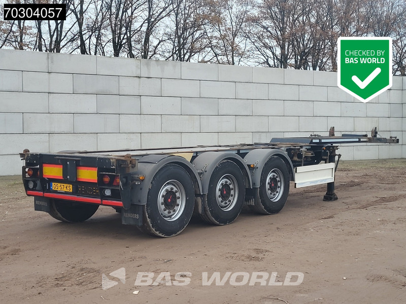 Renders 800 3 axles TUV 10/26 Multi 45'ft Lifting Axle - Container/ Wechselfahrgestell Auflieger: das Bild 1 Renders 800 3 axles TUV 10/26 Multi 45'ft Lifting Axle - Container/ Wechselfahrgestell Auflieger: das Bild 1