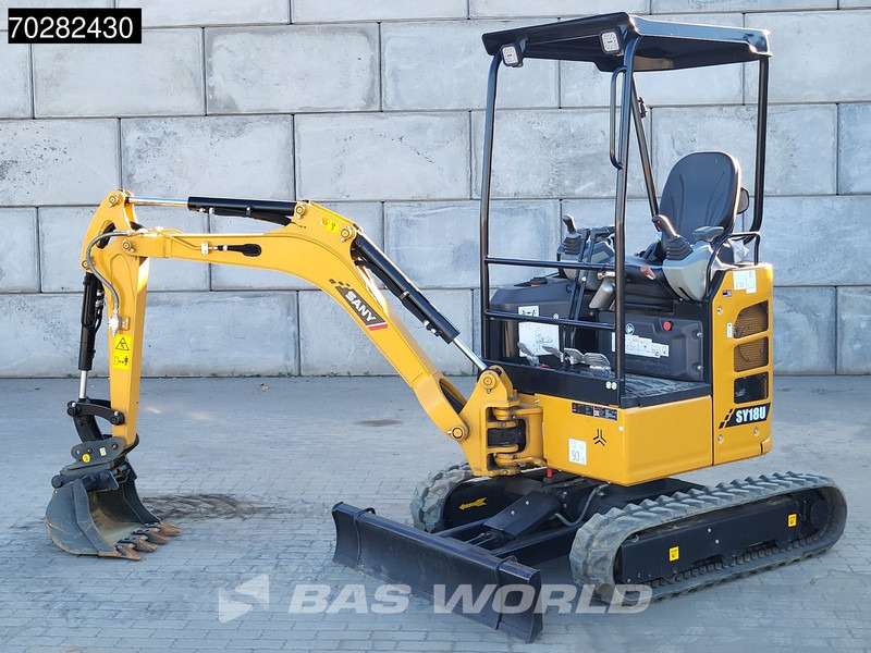 Sany SY18U - Minibagger: das Bild 3 Sany SY18U - Minibagger: das Bild 3