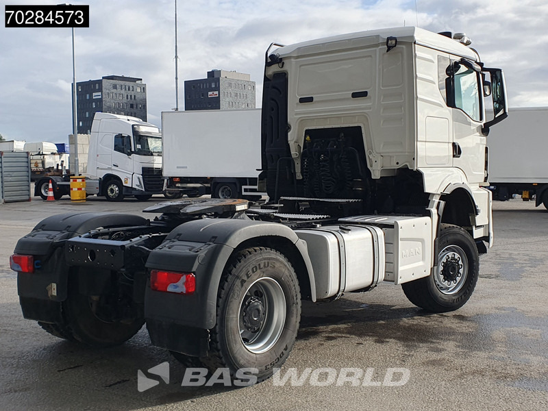 Sattelzugmaschine MAN TGS 22.510 4X4 Allrad! Big-Axle Hydraulik Drumbrakes Navi Euro 6: das Bild 12