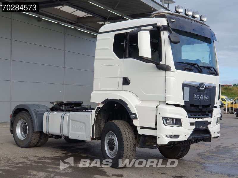 Sattelzugmaschine MAN TGS 22.510 4X4 Allrad! Big-Axle Hydraulik Drumbrakes Navi Euro 6: das Bild 13