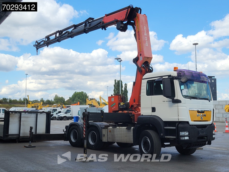 MAN TGS 33.480 6X4 Tractorhead with Palfinger PK42505 Crane Kran Retarder Big-Axle Manual Euro 5 - Sattelzugmaschine: das Bild 3 MAN TGS 33.480 6X4 Tractorhead with Palfinger PK42505 Crane Kran Retarder Big-Axle Manual Euro 5 - Sattelzugmaschine: das Bild 3