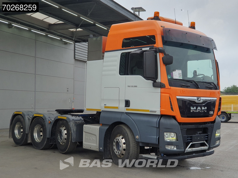 MAN TGX 41.580 8X4 160T Retarder XXL Lift+Lenkachse Standklima ACC Xenon - Sattelzugmaschine: das Bild 3 MAN TGX 41.580 8X4 160T Retarder XXL Lift+Lenkachse Standklima ACC Xenon - Sattelzugmaschine: das Bild 3