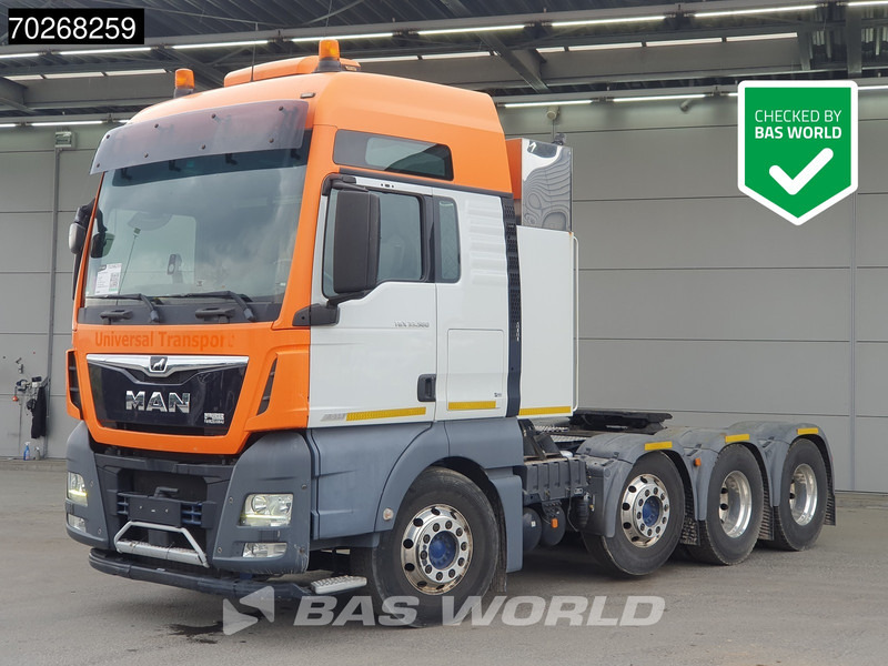 MAN TGX 41.580 8X4 160T Retarder XXL Lift+Lenkachse Standklima ACC Xenon - Sattelzugmaschine: das Bild 1 MAN TGX 41.580 8X4 160T Retarder XXL Lift+Lenkachse Standklima ACC Xenon - Sattelzugmaschine: das Bild 1