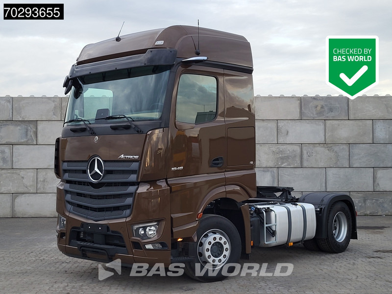 Mercedes-Benz Actros 1848 4X2 BigSpace Retarder 2x Tanks ACC Standklima MirrorCam Euro 6 - Sattelzugmaschine: das Bild 1 Mercedes-Benz Actros 1848 4X2 BigSpace Retarder 2x Tanks ACC Standklima MirrorCam Euro 6 - Sattelzugmaschine: das Bild 1