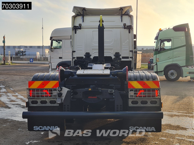 NEU: Abrollkipper Scania G460 6X2 NEW! 20tons HIAB Containersystem Lift+Steering Axle Automatic Retarder Euro 6: das Bild 11