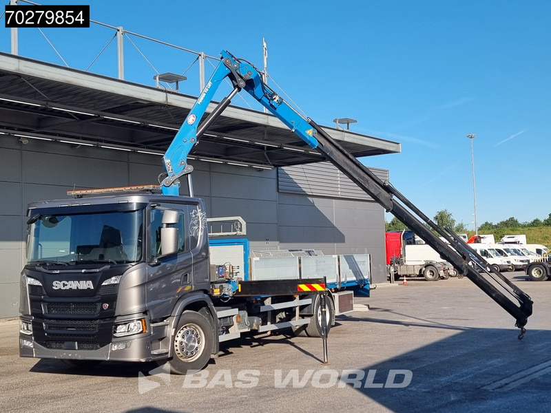 Scania P280 4X2 HMF 1420K-RC Kran Crane Automatic Euro 6 - Pritsche LKW, Autokran: das Bild 5 Scania P280 4X2 HMF 1420K-RC Kran Crane Automatic Euro 6 - Pritsche LKW, Autokran: das Bild 5
