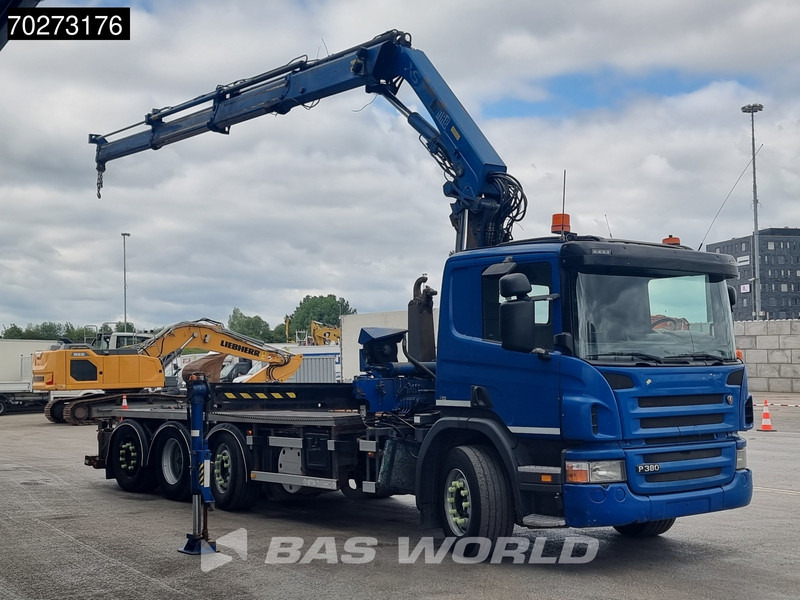 Scania P380 8X2 Hiab 211 EP-3 HIPRO Kran VDL S-20-6200 Lift-Lenkachse Euro 5 - Abrollkipper, Autokran: das Bild 3 Scania P380 8X2 Hiab 211 EP-3 HIPRO Kran VDL S-20-6200 Lift-Lenkachse Euro 5 - Abrollkipper, Autokran: das Bild 3