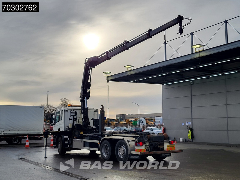 Scania P420 6X2 Hiab 166 ES-3 Hipro Crane Remote VDL 25tons hooklift Euro 5 - Abrollkipper, Autokran: das Bild 2 Scania P420 6X2 Hiab 166 ES-3 Hipro Crane Remote VDL 25tons hooklift Euro 5 - Abrollkipper, Autokran: das Bild 2
