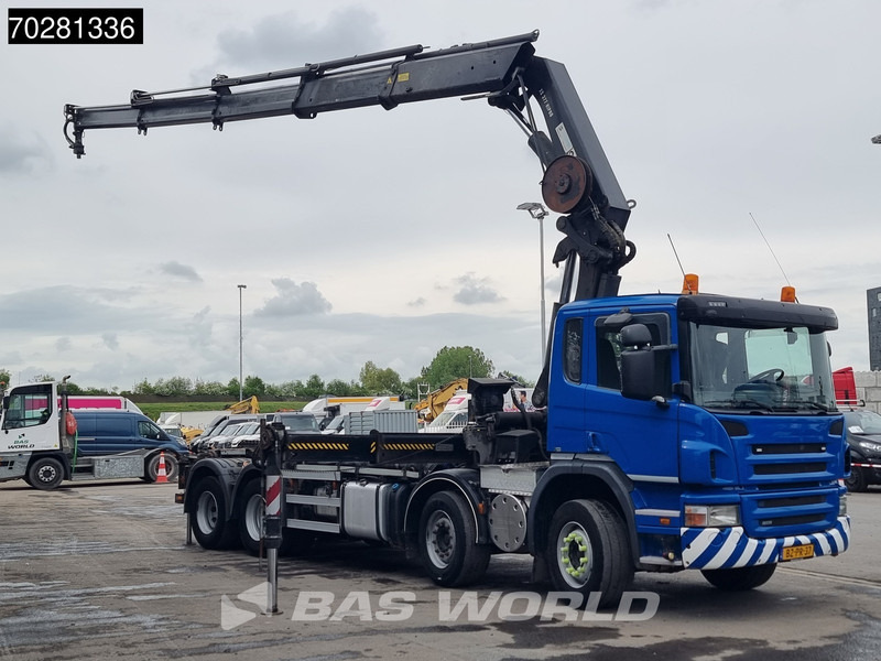 Scania P420 8X2 NL-Truck Hiab 377EP-4 Hipro Kran + Transcom TRC28S Euro 5 - Abrollkipper, Autokran: das Bild 3 Scania P420 8X2 NL-Truck Hiab 377EP-4 Hipro Kran + Transcom TRC28S Euro 5 - Abrollkipper, Autokran: das Bild 3