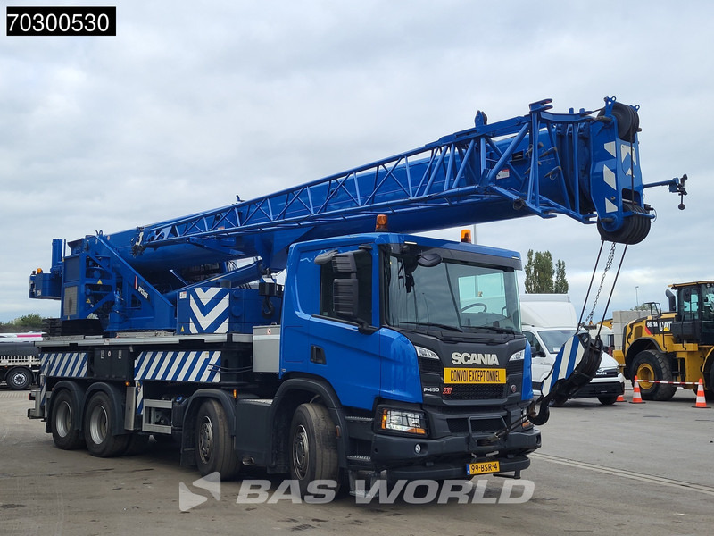 Scania P450 P 8X4 Palfinger/SANY SPC500E Telescopic Crane Retarder Navi Automatic Euro 6 - Autokran: das Bild 3 Scania P450 P 8X4 Palfinger/SANY SPC500E Telescopic Crane Retarder Navi Automatic Euro 6 - Autokran: das Bild 3