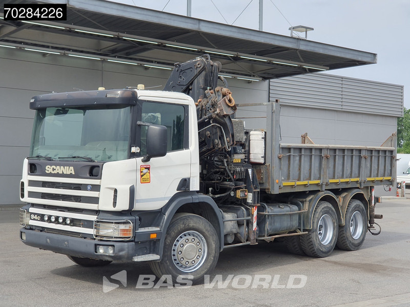 Scania P94 6X4 Hiab 330-4 Kran Crane 9m3 tipper Manual Steelsuspension Euro 3 - Kipper, Autokran: das Bild 5 Scania P94 6X4 Hiab 330-4 Kran Crane 9m3 tipper Manual Steelsuspension Euro 3 - Kipper, Autokran: das Bild 5