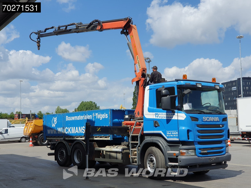 Scania R440 6X2 Palfinger PK16001 Crane Kran Lift+Lenkachse Euro 5 - Pritsche LKW, Autokran: das Bild 3 Scania R440 6X2 Palfinger PK16001 Crane Kran Lift+Lenkachse Euro 5 - Pritsche LKW, Autokran: das Bild 3