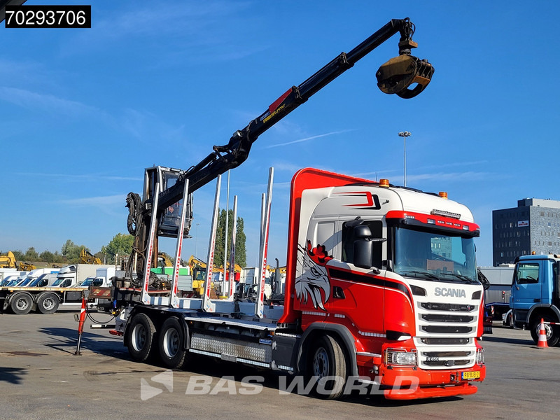 Scania R450 R 6X4 NL-Truck Kesla 2110T Crane Kran Holztransport Manual ACC Xenon Euro 6 - Holztransporter, Autokran: das Bild 3 Scania R450 R 6X4 NL-Truck Kesla 2110T Crane Kran Holztransport Manual ACC Xenon Euro 6 - Holztransporter, Autokran: das Bild 3