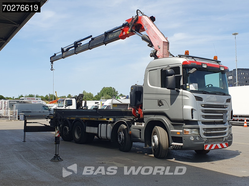 Scania R480 8X2 FASSI F660AXP.25 Manual Retarder Lift+Lenkachse Euro 5 - Pritsche LKW, Autokran: das Bild 2 Scania R480 8X2 FASSI F660AXP.25 Manual Retarder Lift+Lenkachse Euro 5 - Pritsche LKW, Autokran: das Bild 2