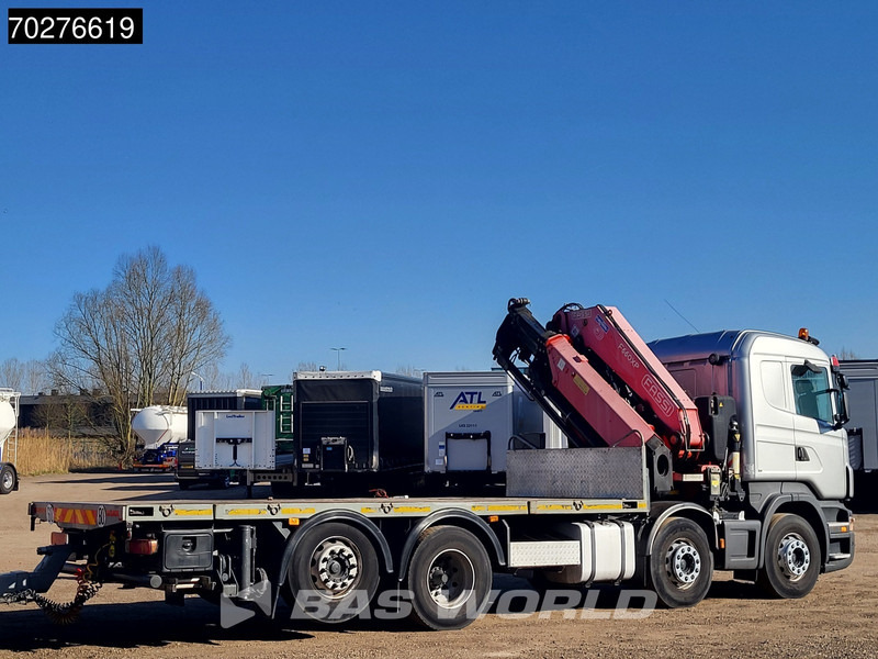 Scania R480 8X2 FASSI F660AXP.25 Manual Retarder Lift+Lenkachse Euro 5 - Pritsche LKW, Autokran: das Bild 5 Scania R480 8X2 FASSI F660AXP.25 Manual Retarder Lift+Lenkachse Euro 5 - Pritsche LKW, Autokran: das Bild 5