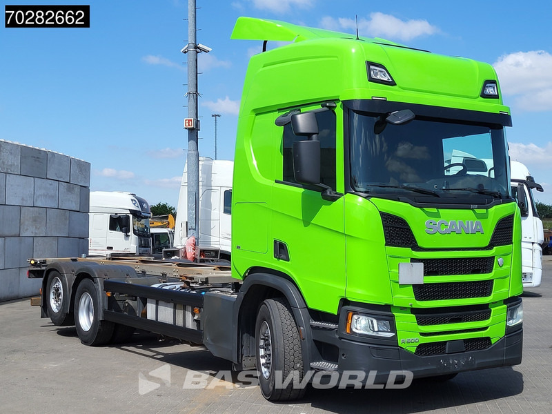 Scania R500 6X2 Retarder LED ACC Euro 6 - Containerwagen/ Wechselfahrgestell LKW: das Bild 3 Scania R500 6X2 Retarder LED ACC Euro 6 - Containerwagen/ Wechselfahrgestell LKW: das Bild 3