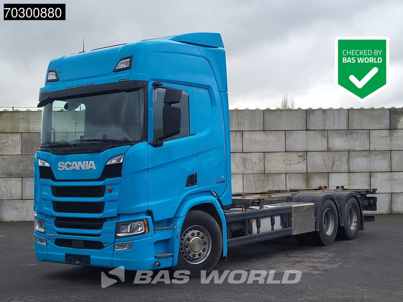 Scania R500 R 6X2 Full Air Retarder Lift Axle Euro 6 - Containerwagen/ Wechselfahrgestell LKW: das Bild 1 Scania R500 R 6X2 Full Air Retarder Lift Axle Euro 6 - Containerwagen/ Wechselfahrgestell LKW: das Bild 1