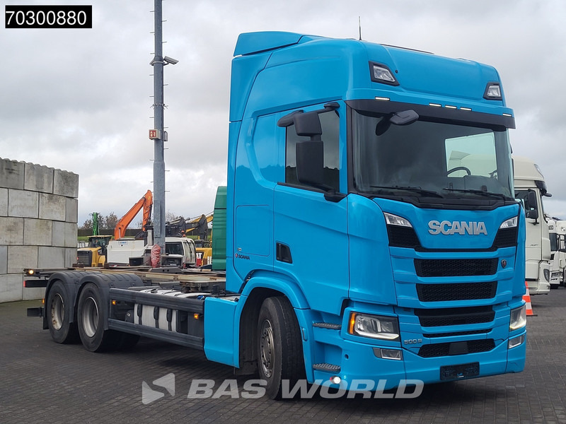 Scania R500 R 6X2 Full Air Retarder Lift Axle Euro 6 - Containerwagen/ Wechselfahrgestell LKW: das Bild 3 Scania R500 R 6X2 Full Air Retarder Lift Axle Euro 6 - Containerwagen/ Wechselfahrgestell LKW: das Bild 3