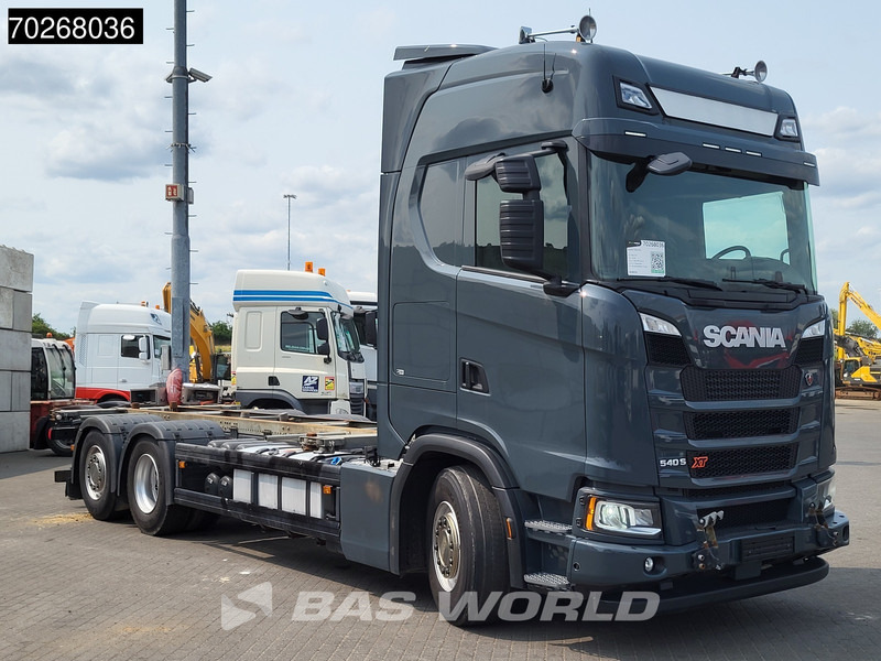 Scania S540 6X2 Retarder Euro 6 ACC Navi ADR Euro 6 - Containerwagen/ Wechselfahrgestell LKW: das Bild 3 Scania S540 6X2 Retarder Euro 6 ACC Navi ADR Euro 6 - Containerwagen/ Wechselfahrgestell LKW: das Bild 3