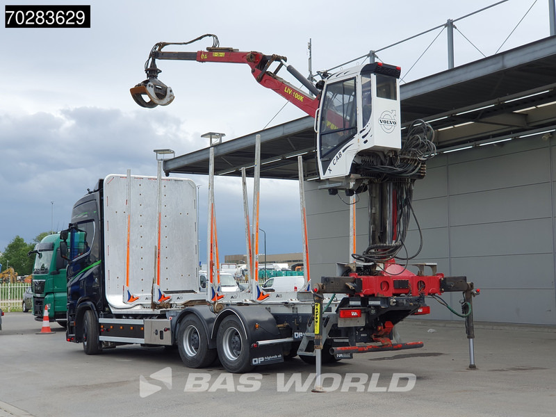 Scania S650 S 6X4 Tajfun LIV100K Kran Holztransport Retarder 3-Pedals Euro 6 - Holztransporter, Autokran: das Bild 2 Scania S650 S 6X4 Tajfun LIV100K Kran Holztransport Retarder 3-Pedals Euro 6 - Holztransporter, Autokran: das Bild 2