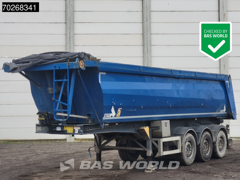 Stas S300CX 3 axles 25m3 ALU Liftachse - Kipper Auflieger: das Bild 1 Stas S300CX 3 axles 25m3 ALU Liftachse - Kipper Auflieger: das Bild 1