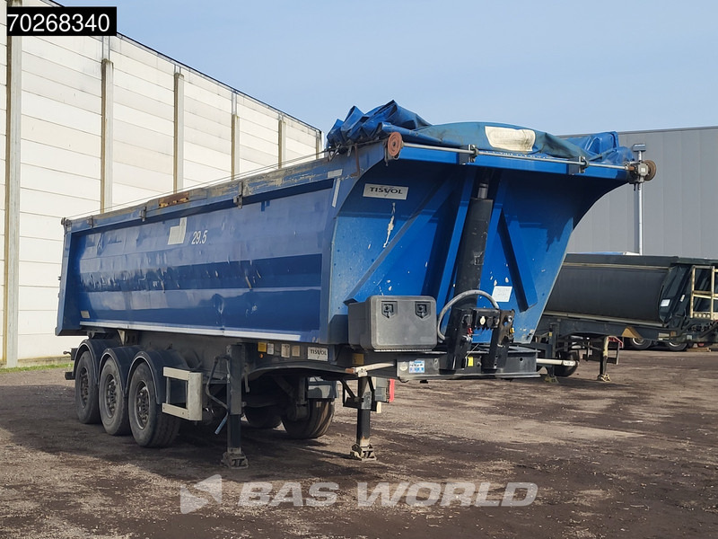 Kipper Auflieger TISVOL 3 axles Liftachse 30m3 ALU: das Bild 6