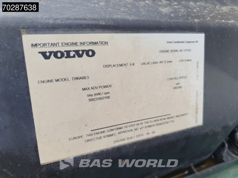 Knickgelenkter Dumper Volvo A25 D GERMAN MACHINE - TAIL GATE: das Bild 17