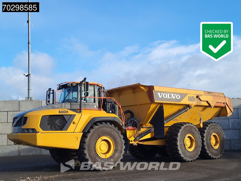 Volvo A60 H - Knickgelenkter Dumper: das Bild 1 Volvo A60 H - Knickgelenkter Dumper: das Bild 1
