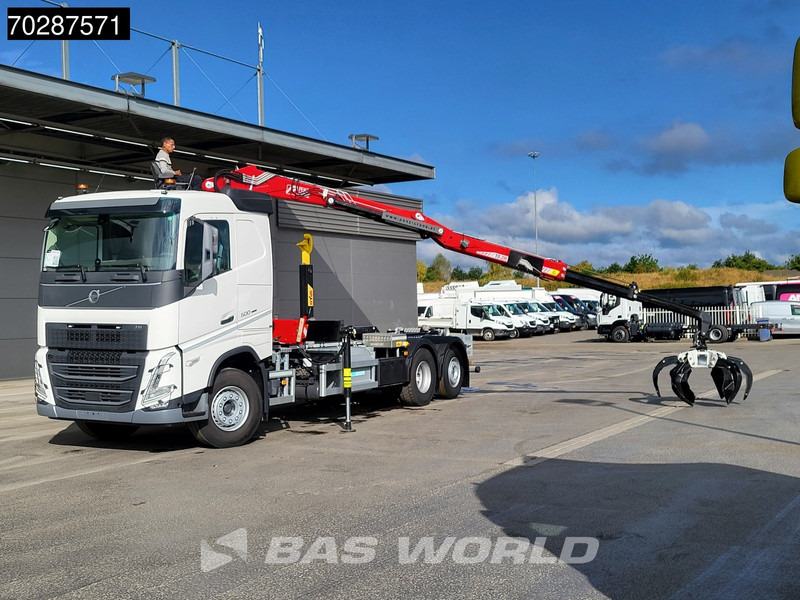 Volvo FH 500 6X2 Penz Crane 15Z9.50R HYVA 20-57-S Hooklift Lift+steering Automatic Euro 6 - Abrollkipper, Autokran: das Bild 2 Volvo FH 500 6X2 Penz Crane 15Z9.50R HYVA 20-57-S Hooklift Lift+steering Automatic Euro 6 - Abrollkipper, Autokran: das Bild 2