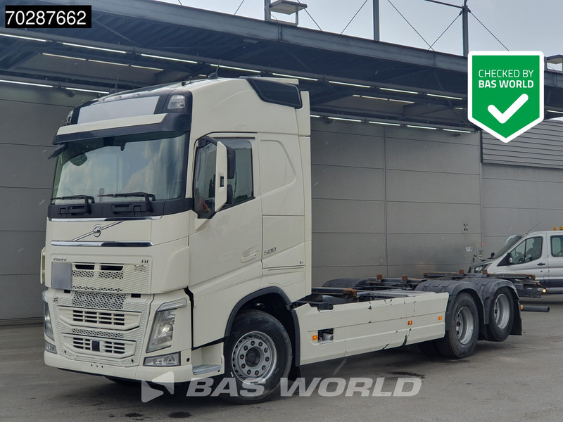 Volvo FH 500 FH 6X2 BDF Liftaxle Automatic Xenon Navi ACC Euro 6 - Containerwagen/ Wechselfahrgestell LKW: das Bild 1 Volvo FH 500 FH 6X2 BDF Liftaxle Automatic Xenon Navi ACC Euro 6 - Containerwagen/ Wechselfahrgestell LKW: das Bild 1